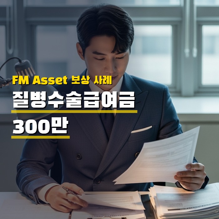 질병수술급여금 300만 카드