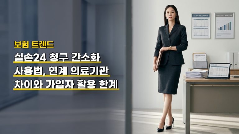 실손24 청구 간소화 사용법, 연계 의료기관 차이와 가입자 활용 한계