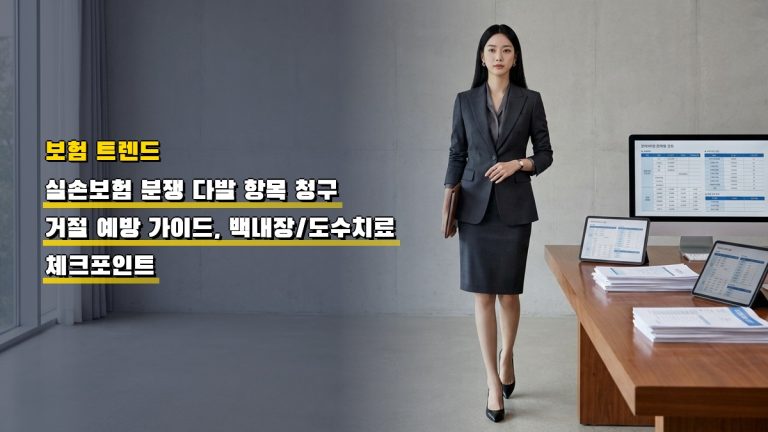 실손보험 분쟁 다발 항목 청구 거절 예방 가이드, 백내장·도수치료 체크포인트