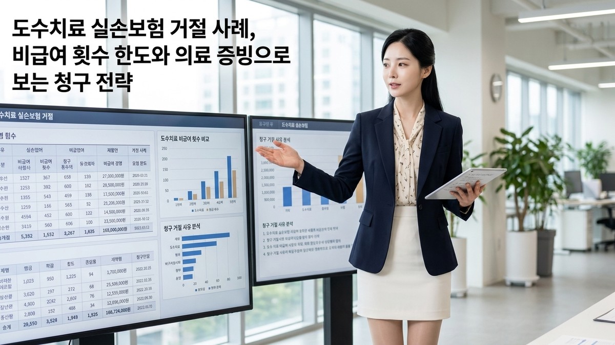 도수치료 실손보험 거절 사례, 비급여 횟수 한도와 의료 증빙으로 보는 청구 전략