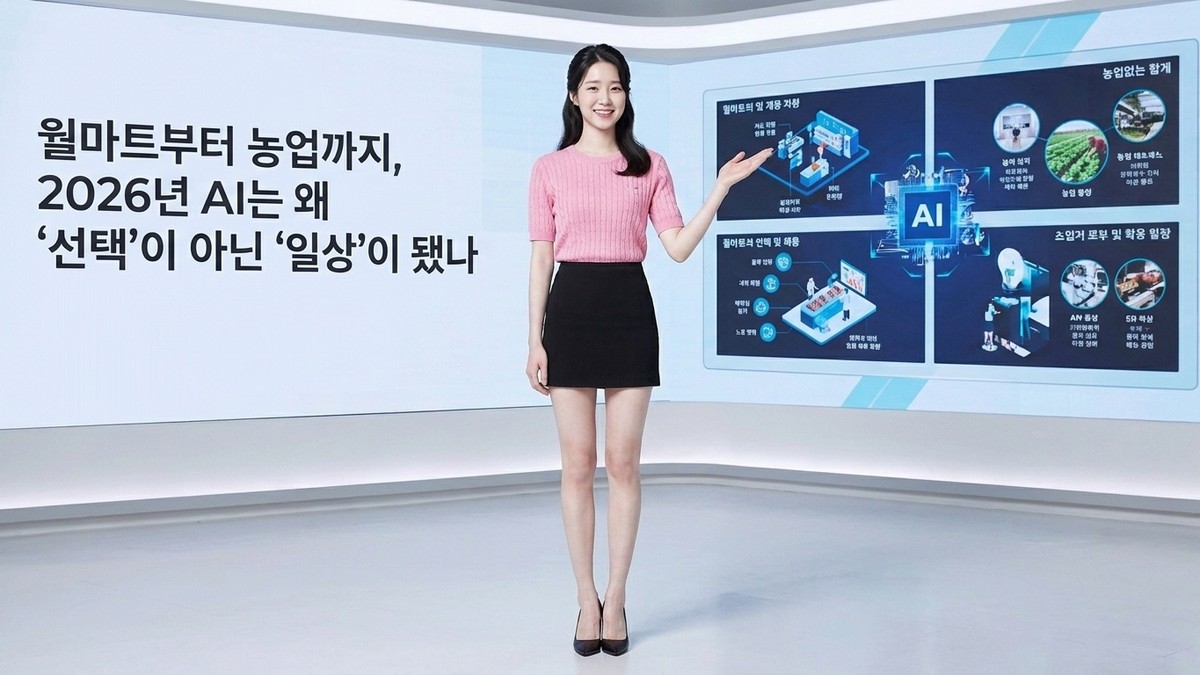 월마트부터 농업까지, 2026년 AI는 왜 '선택'이 아닌 '일상'이 됐나