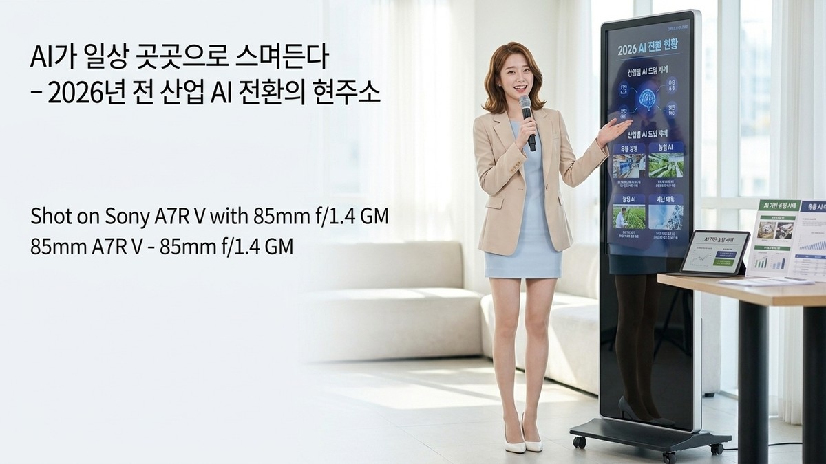 AI가 일상 곳곳으로 스며든다 - 2026년 전 산업 AI 전환의 현주소