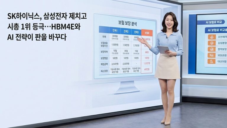 SK하이닉스, 삼성전자 제치고 시총 1위 등극…HBM4E와 AI 전략이 판을 바꾸다