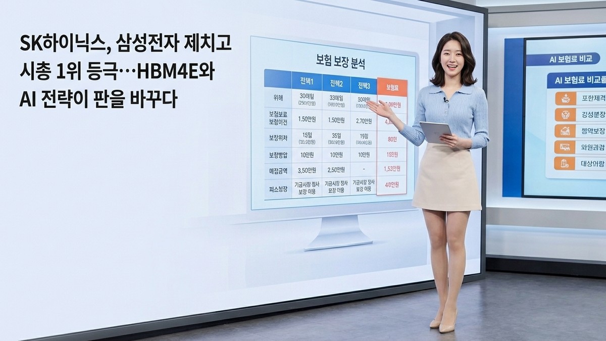 SK하이닉스, 삼성전자 제치고 시총 1위 등극…HBM4E와 AI 전략이 판을 바꾸다