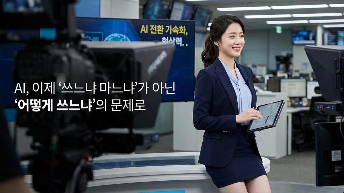 AI, 이제 '쓰느냐 마느냐'가 아닌 '어떻게 쓰느냐'의 문제로