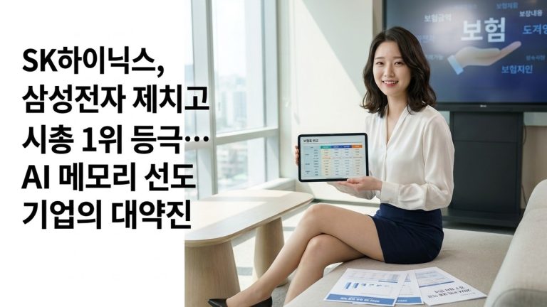 SK하이닉스, 삼성전자 제치고 시총 1위 등극…AI 메모리 선도 기업의 대약진