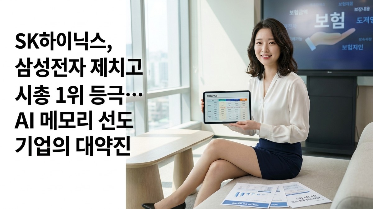 SK하이닉스, 삼성전자 제치고 시총 1위 등극…AI 메모리 선도 기업의 대약진
